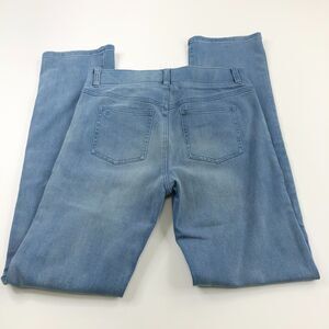 Betabrand Small (Fits 30W 32L) Mid Rise Denim Pull On Jeans MINT
